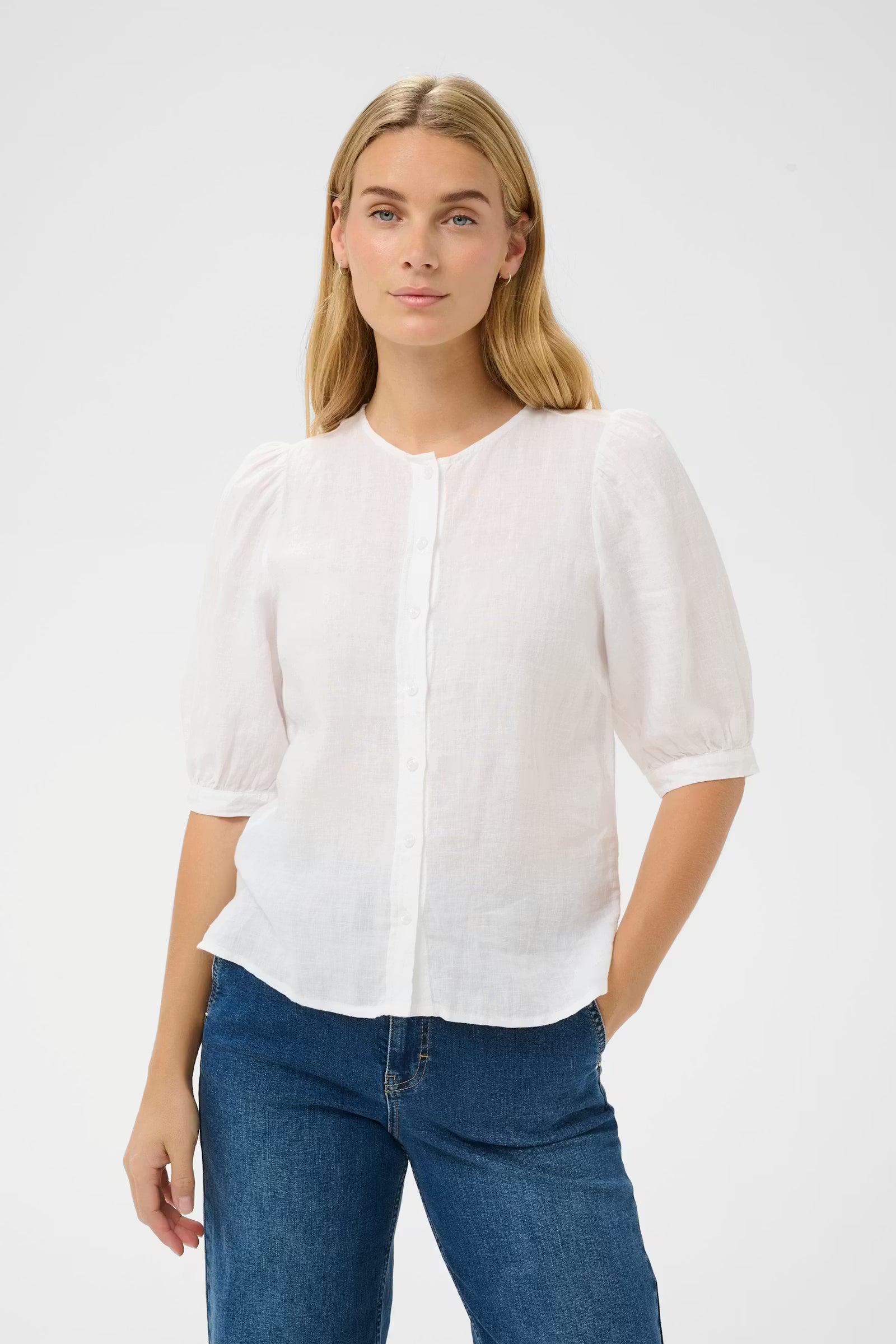Part Two - Azra Bright White Shirt