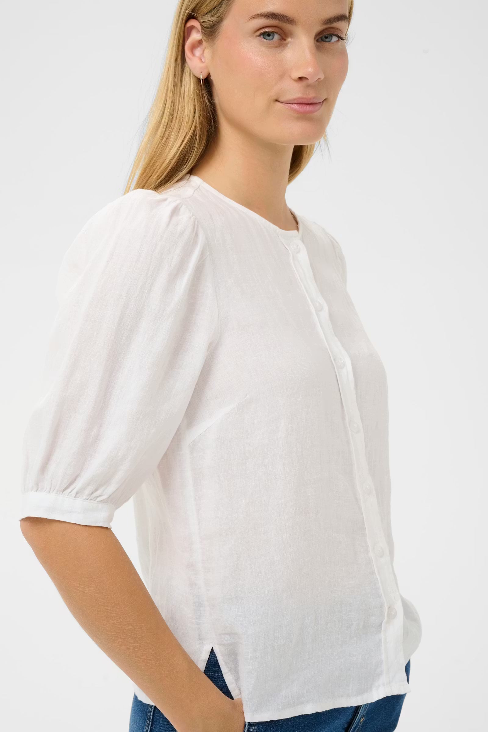 Part Two - Azra Bright White Shirt