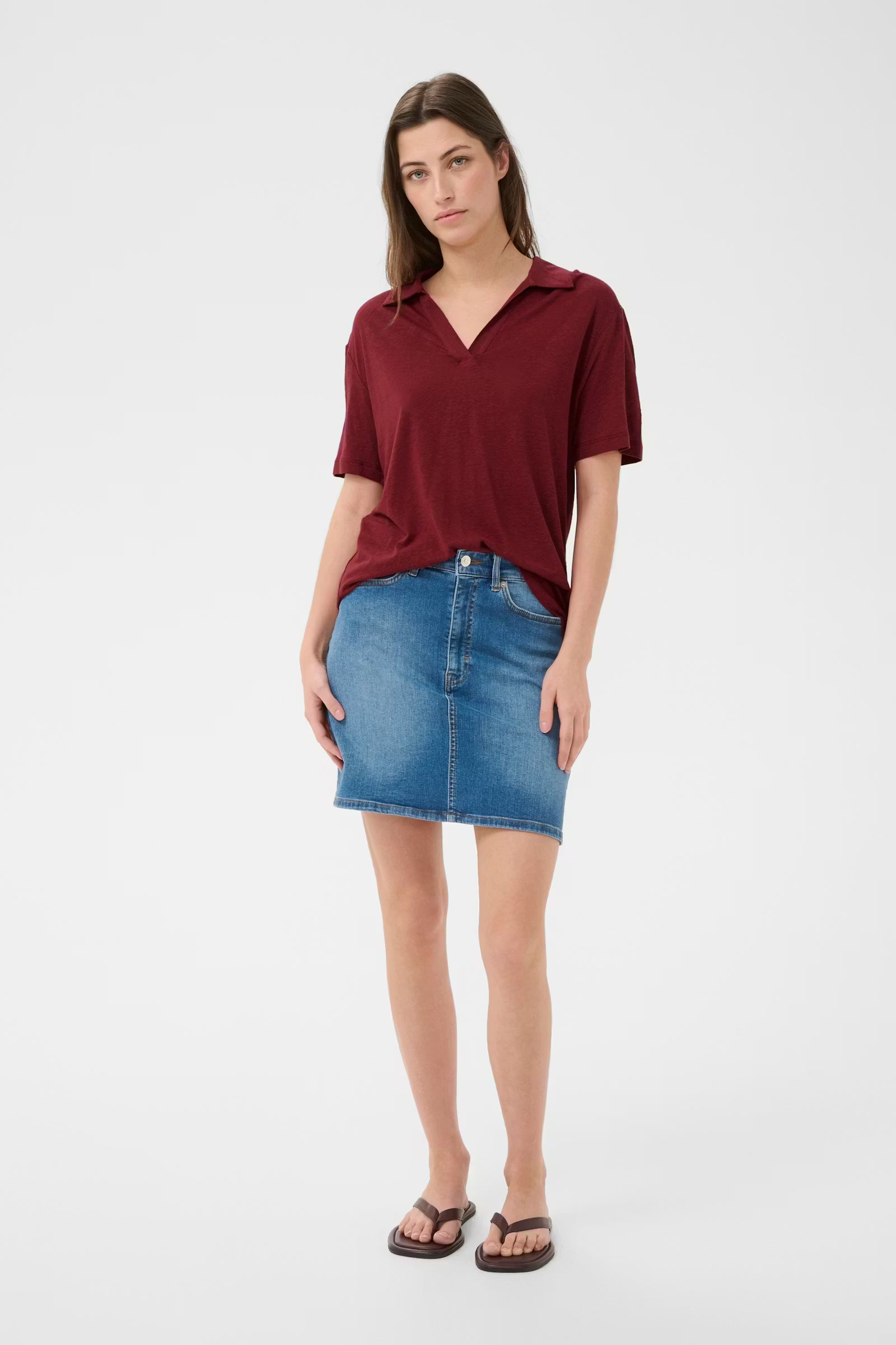 Part Two - Berlina Burnt Russet T-Shirt