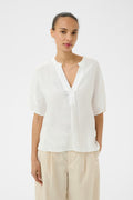 Part Two - Brinnie Bright White Blouse
