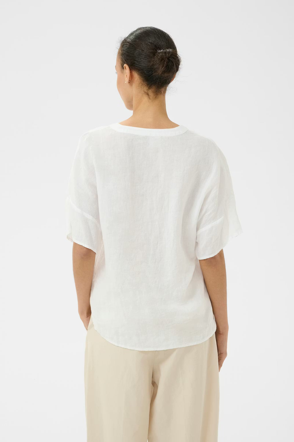 Part Two - Brinnie Bright White Blouse