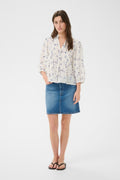 Part Two - Brith Blue Bouquet Blouse