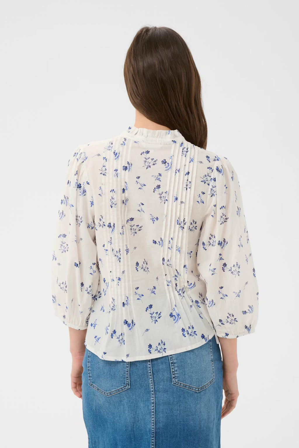 Part Two - Brith Blue Bouquet Blouse