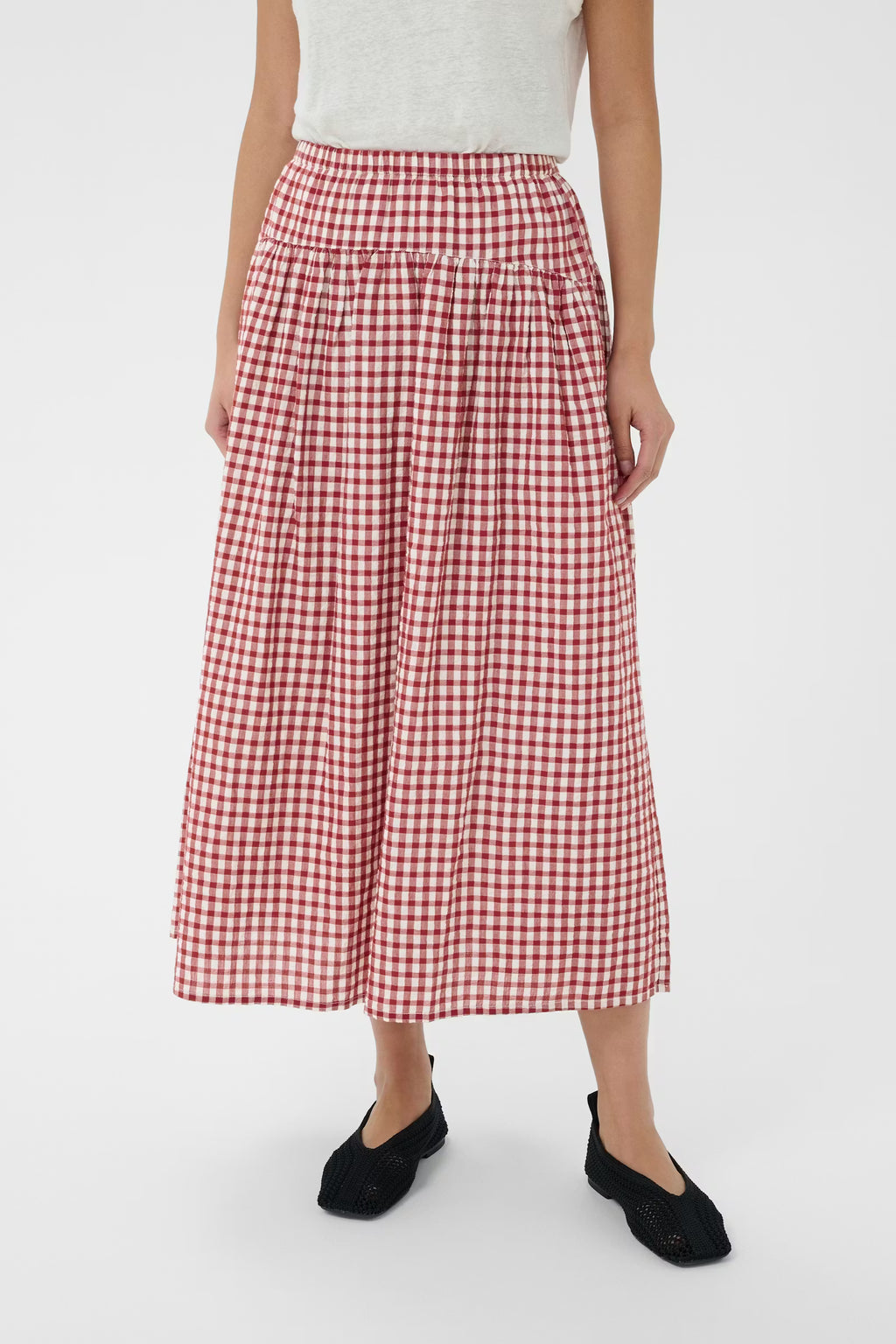 Part Two - Brunhild Burnt Russet Skirt