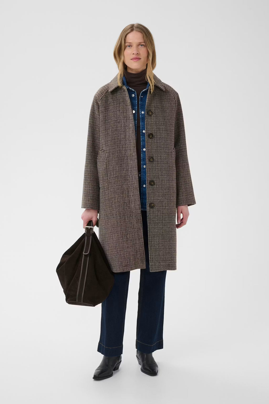 Part Two - Catherine Small Check Coat
