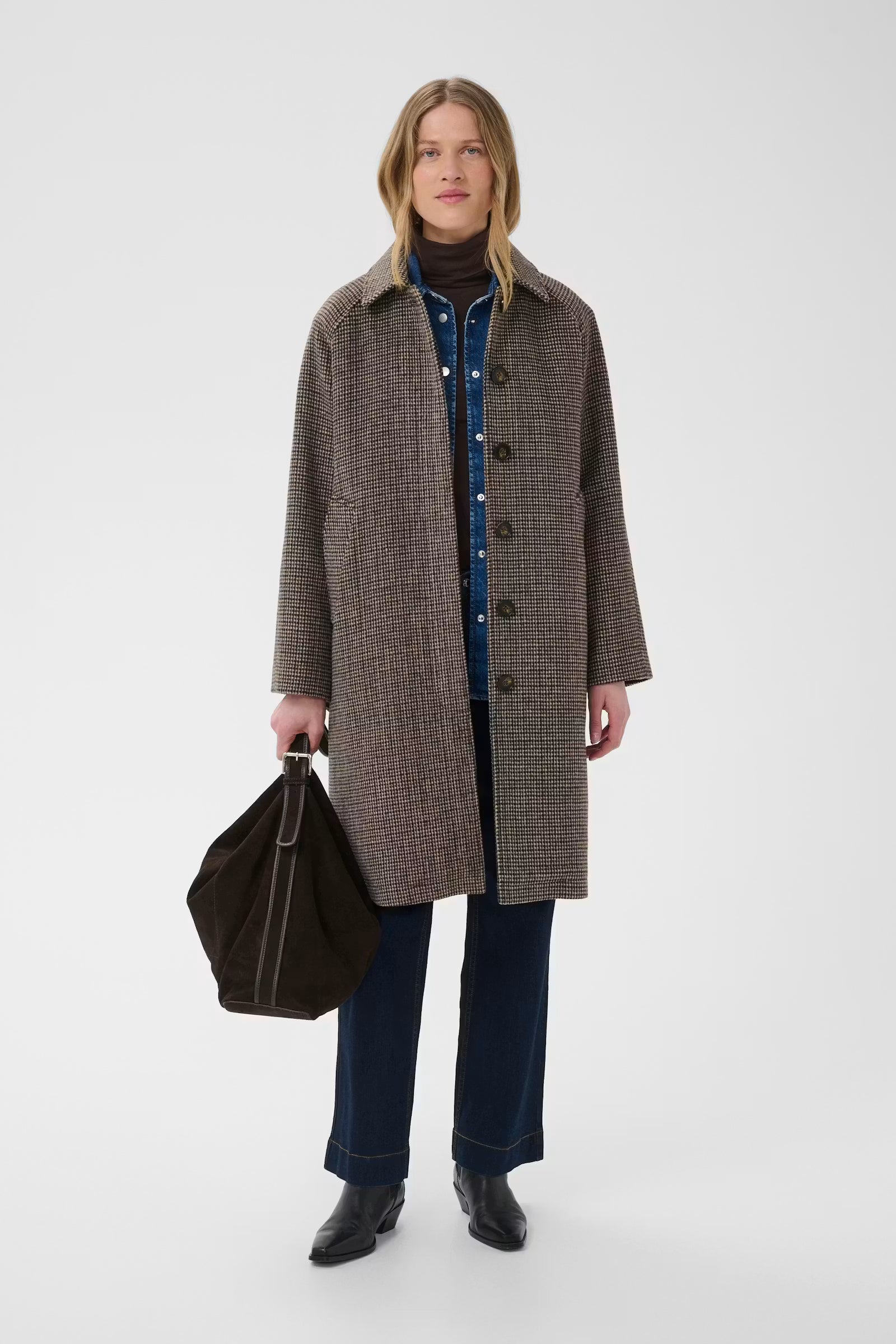 Part Two - Catherine Small Check Coat