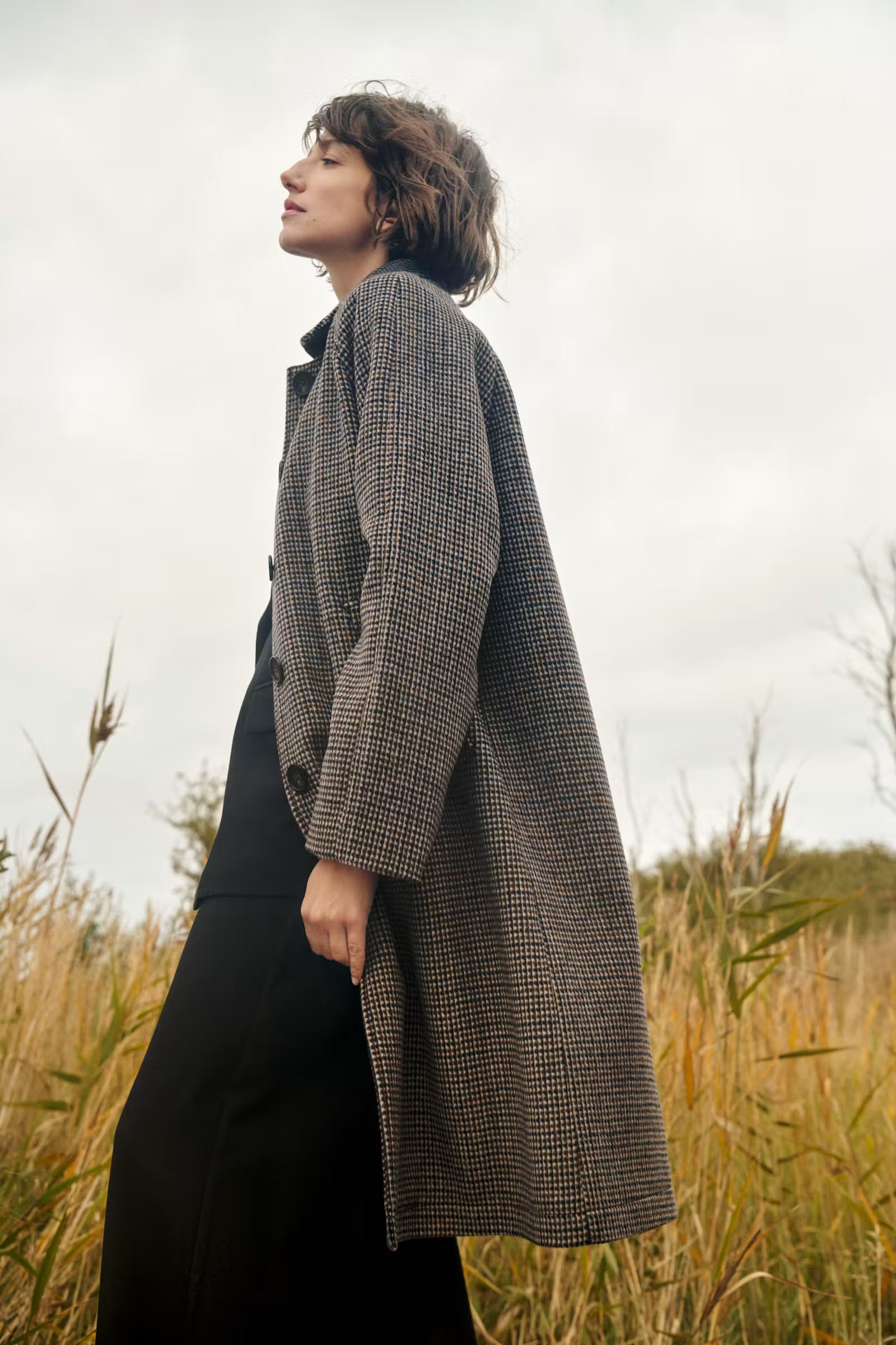 Part Two - Catherine Small Check Coat