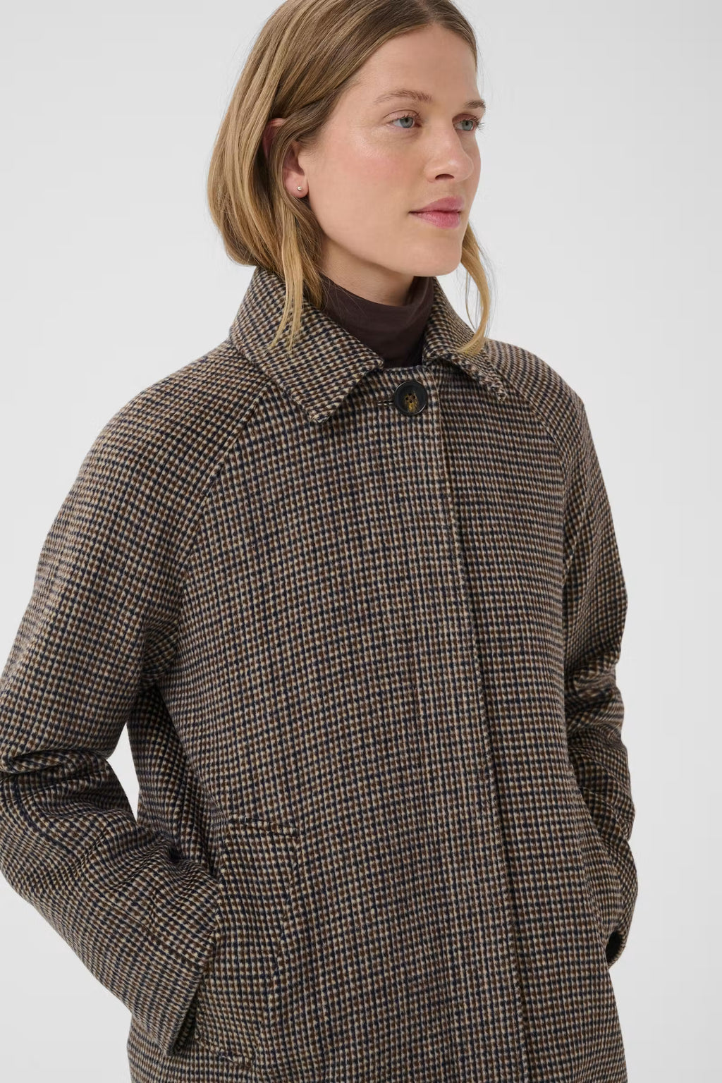 Part Two - Catherine Small Check Coat