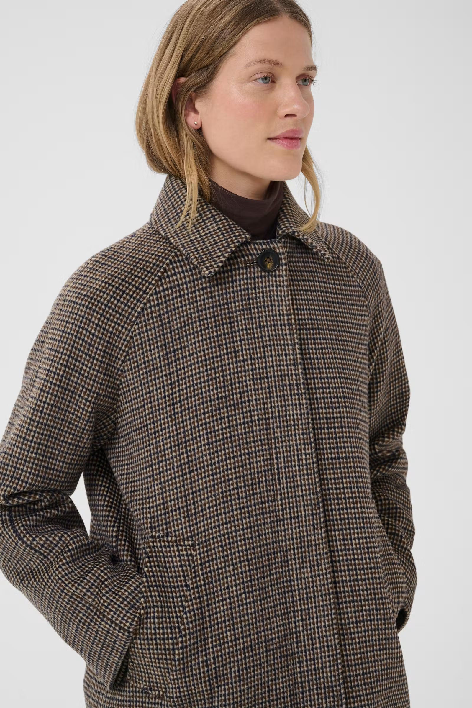 Part Two - Catherine Small Check Coat