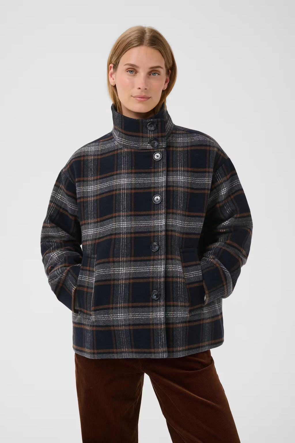 Part Two - Celly Plaid Coat