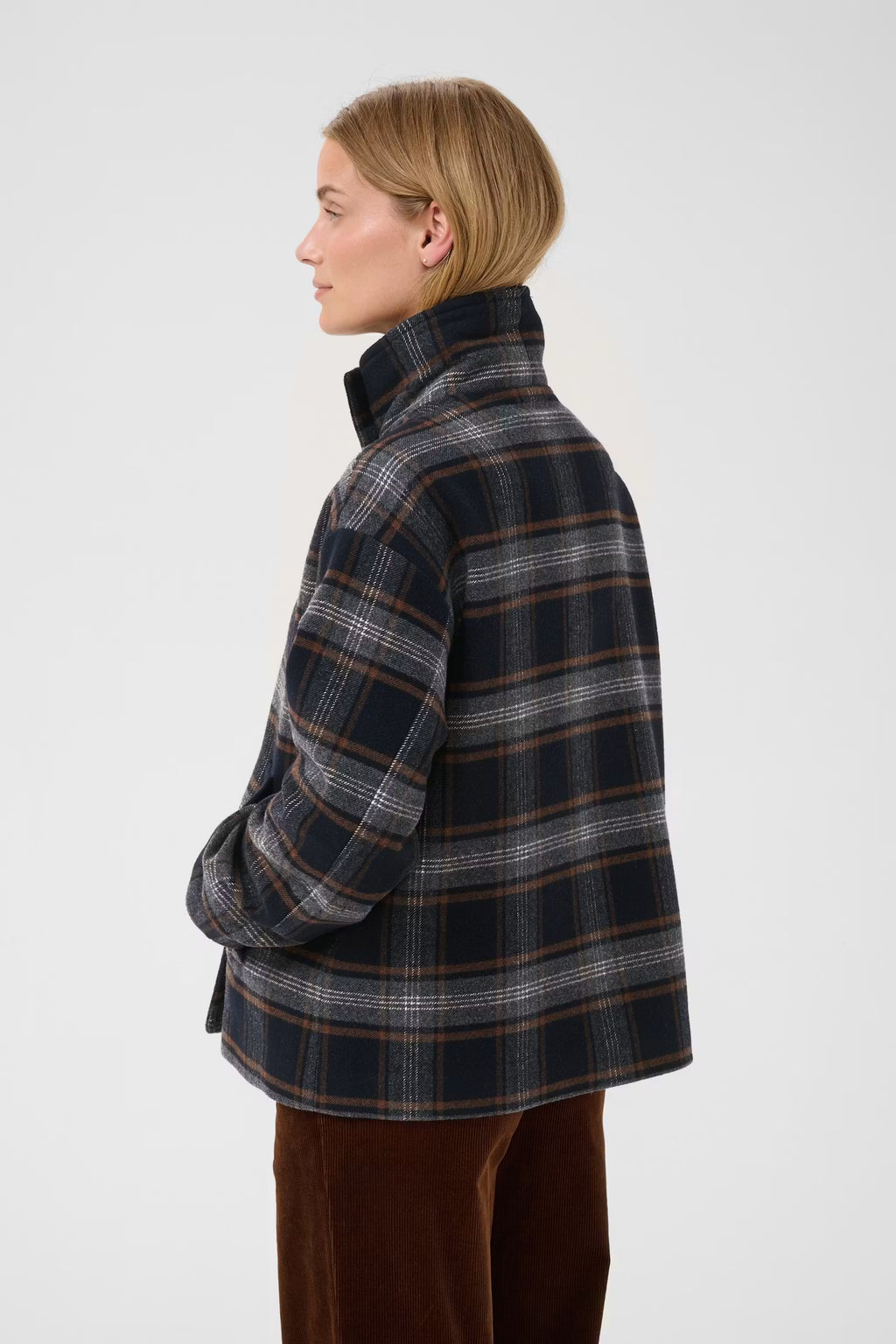 Part Two - Celly Plaid Coat