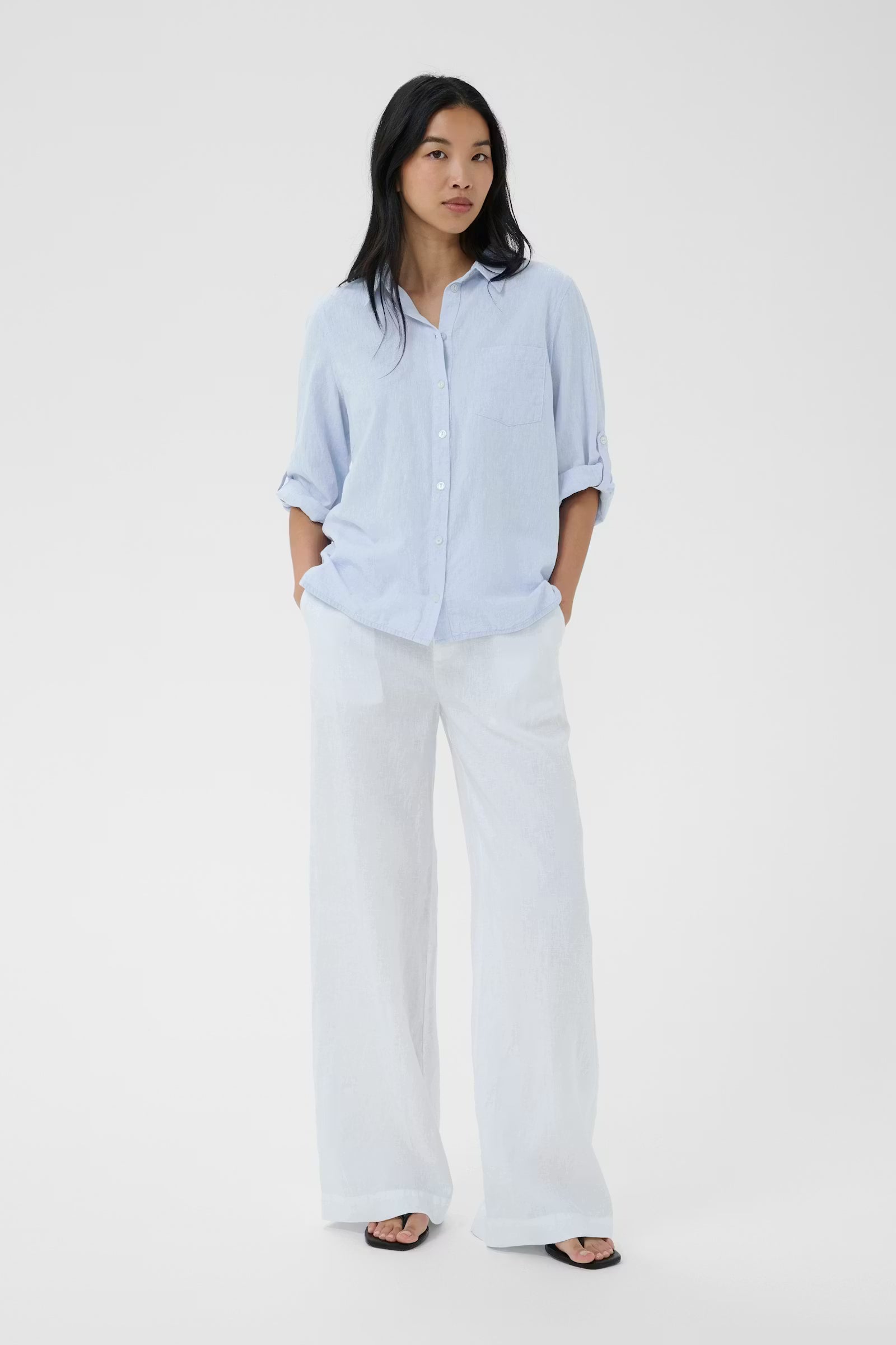 Part Two - Cindie Light Blue Shirt