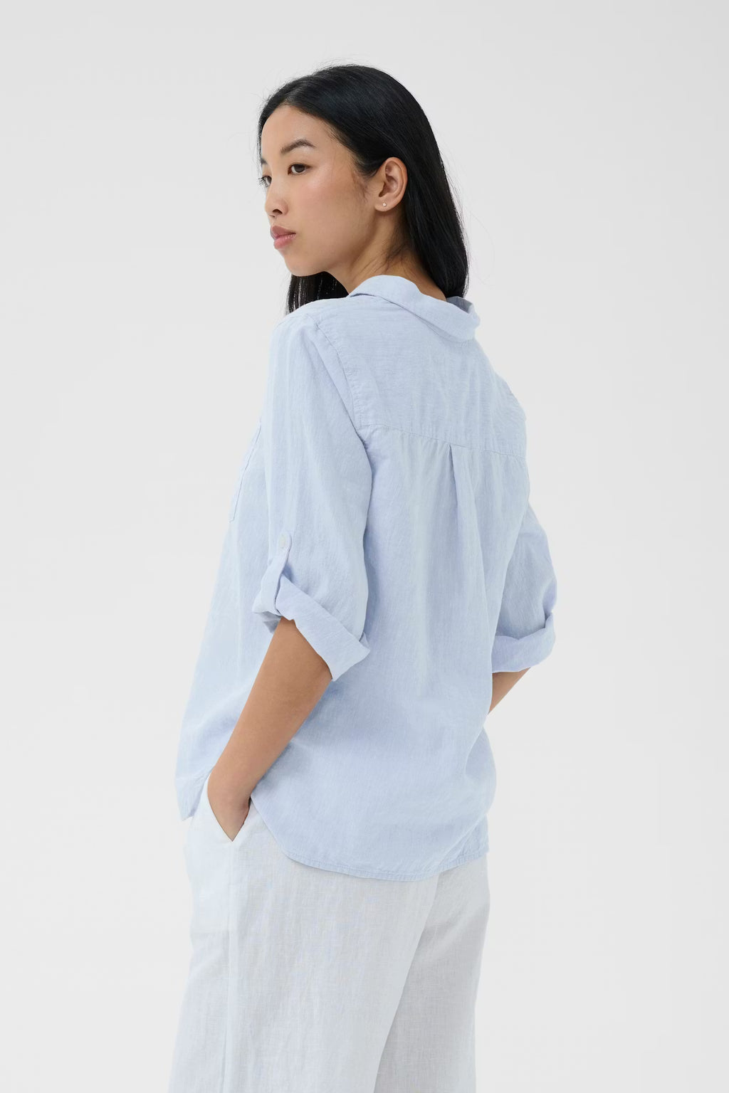 Part Two - Cindie Light Blue Shirt