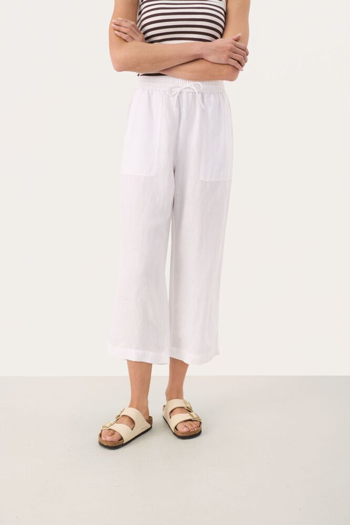 Part Two - Eniola Bright White Pant