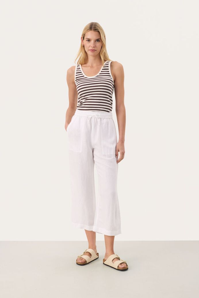 Part Two - Eniola Bright White Pant