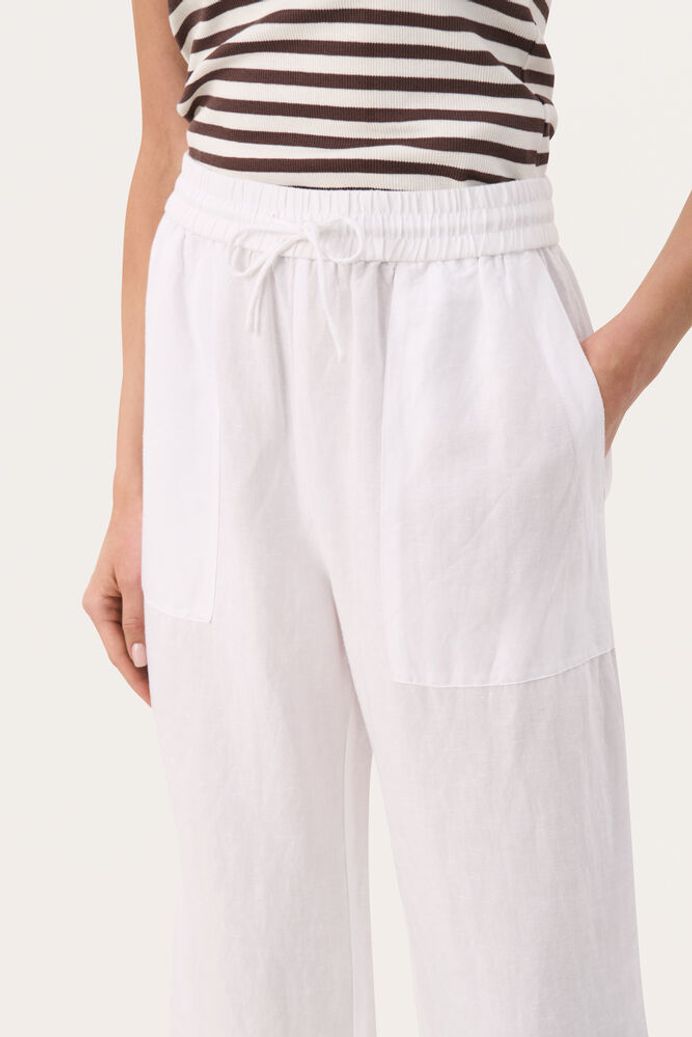 Part Two - Eniola Bright White Pant