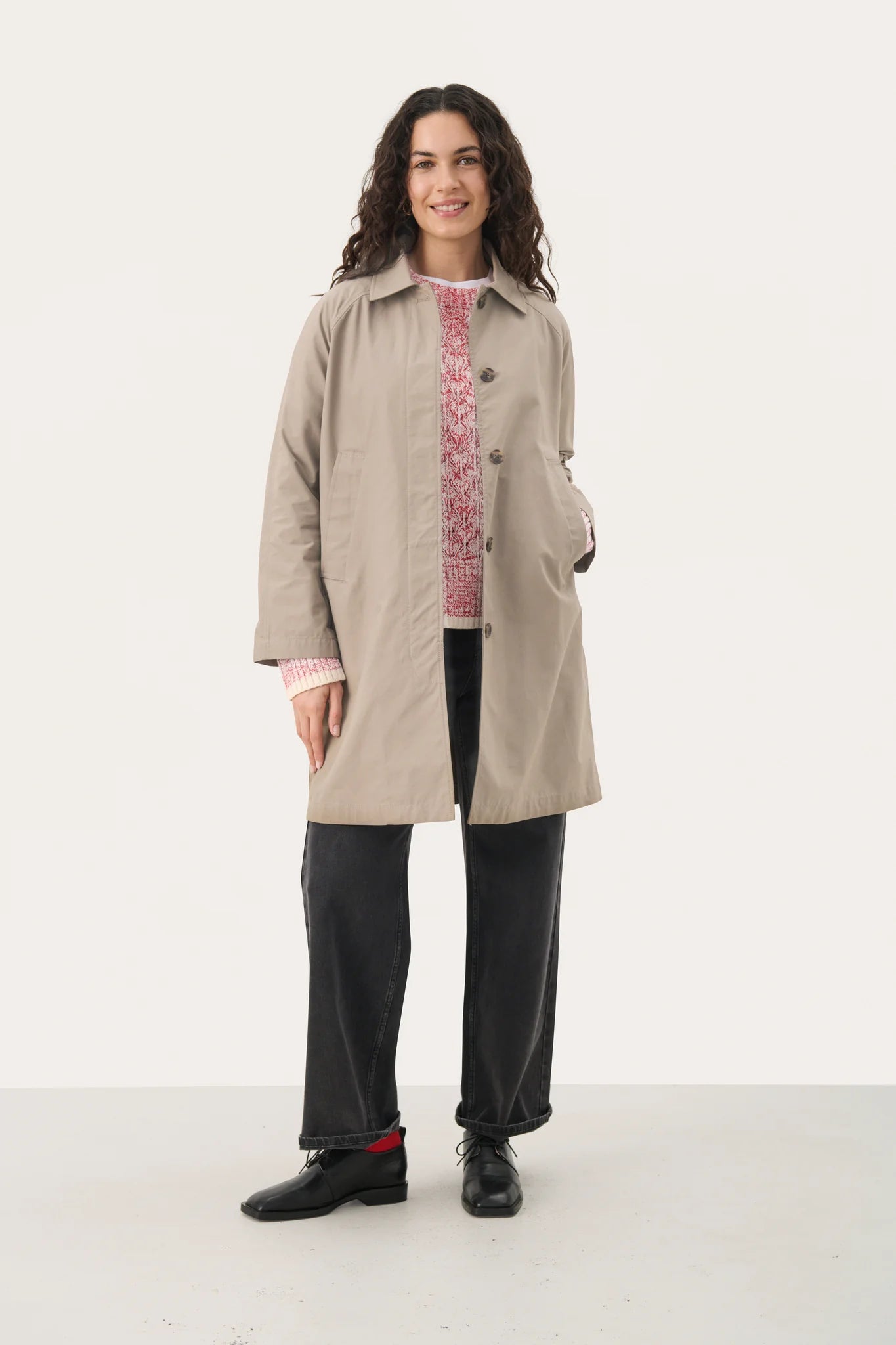Part Two - Ettie Trench Coat in Desert Taupe