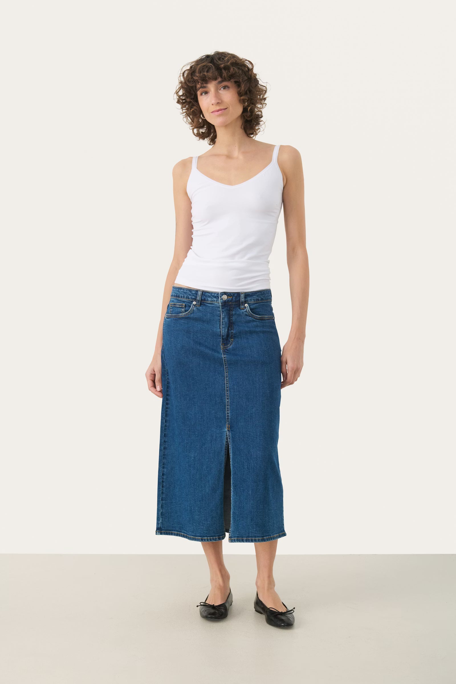 Part Two - Hydda Bright White Top