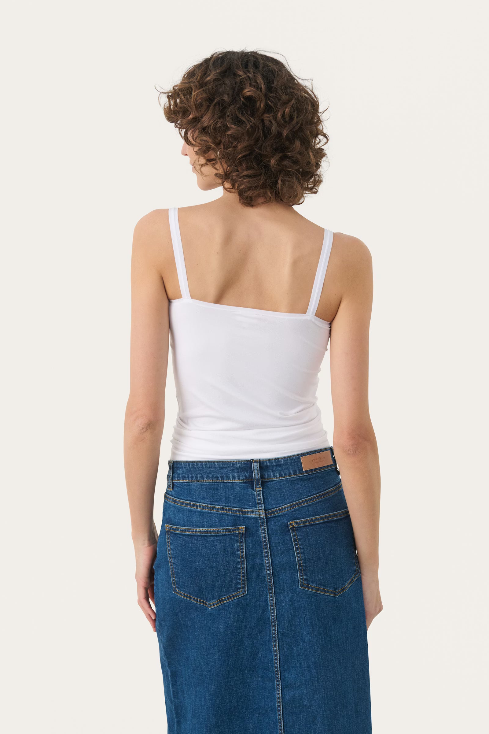 Part Two - Hydda Bright White Top