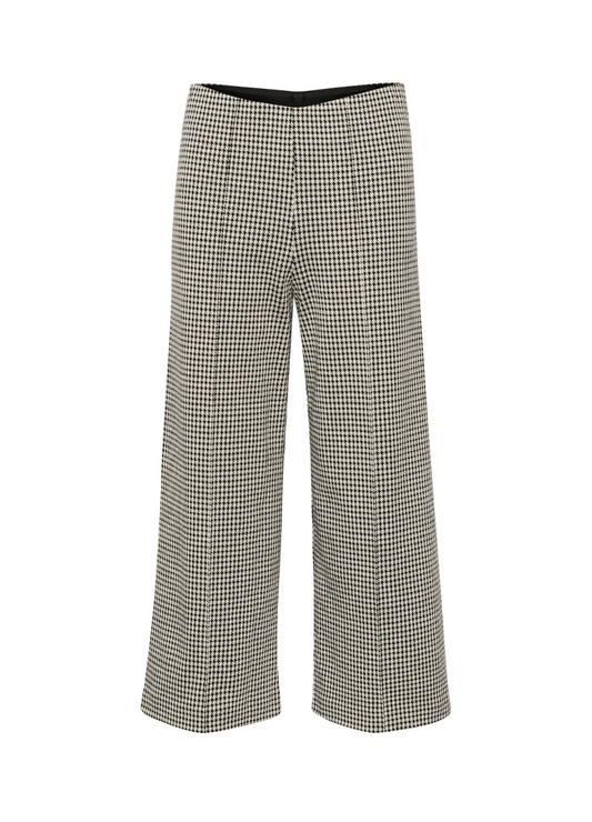 Part Two - Ilisan Black Check Pull Trouser