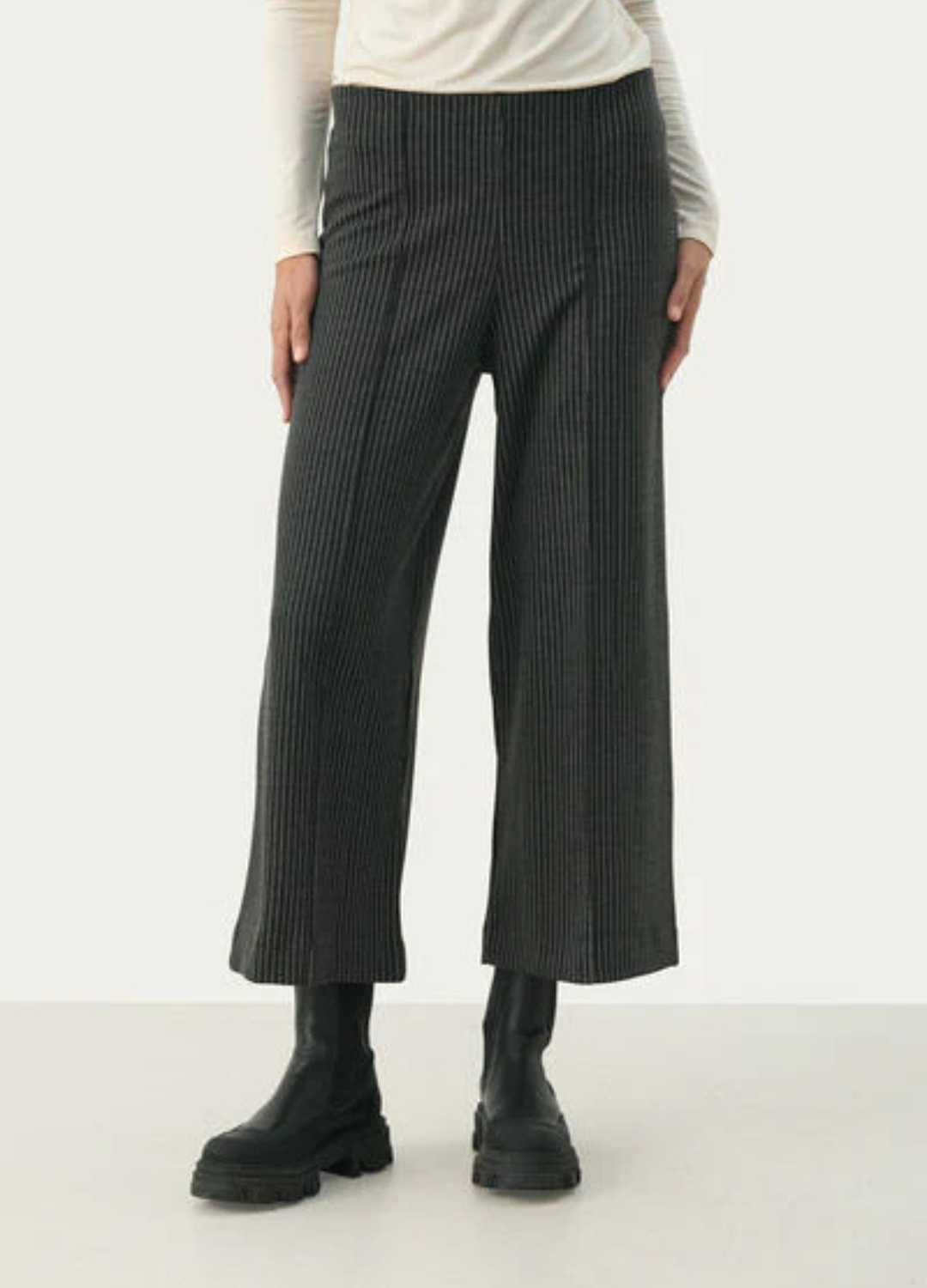 Part Two - Ilisan Dark Grey Pinstripe