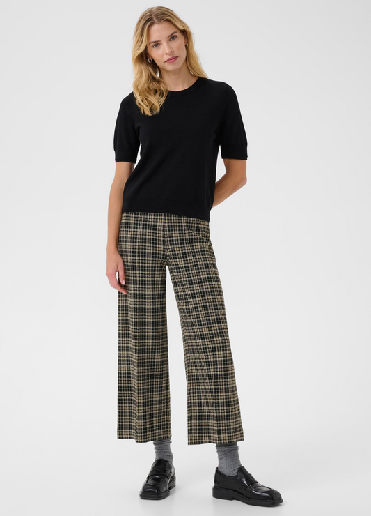 Part Two - Ilisan Dark Navy Check Pants