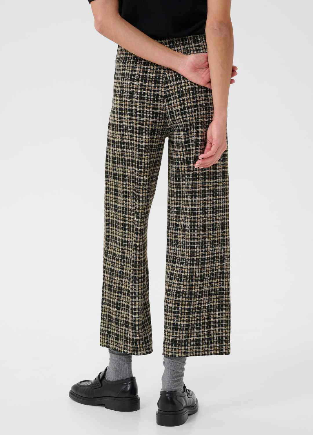 Part Two - Ilisan Dark Navy Check Pants