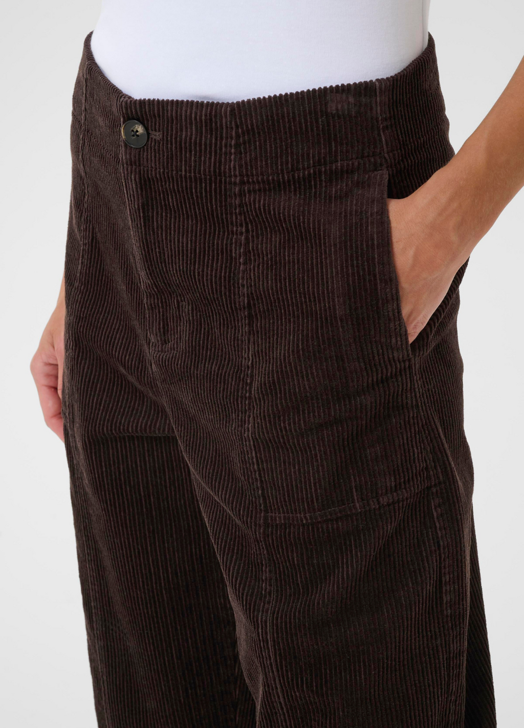 Part Two - Netta Ganache Wide Pants