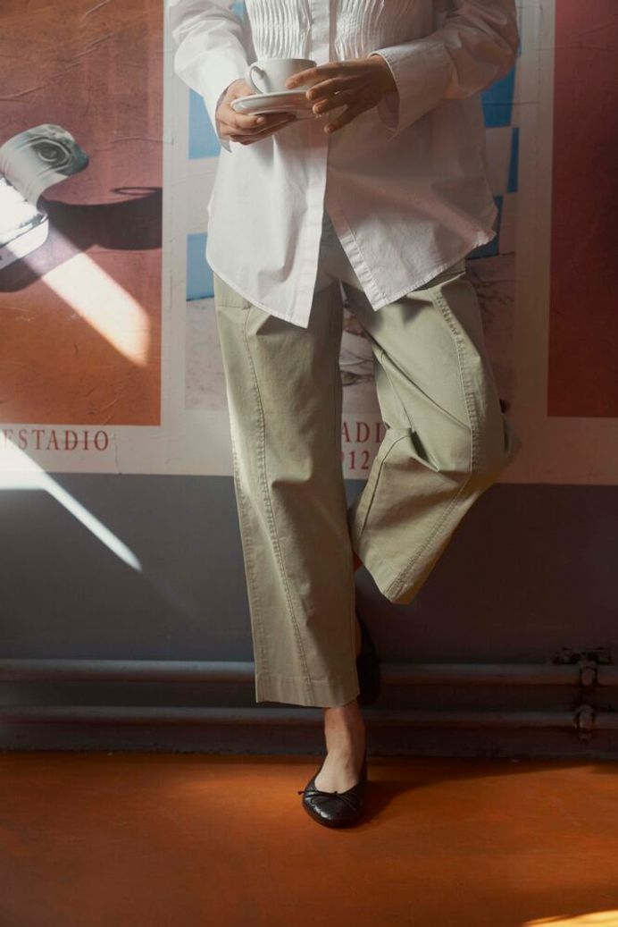 Part Two - Netta Pants in Vetiver