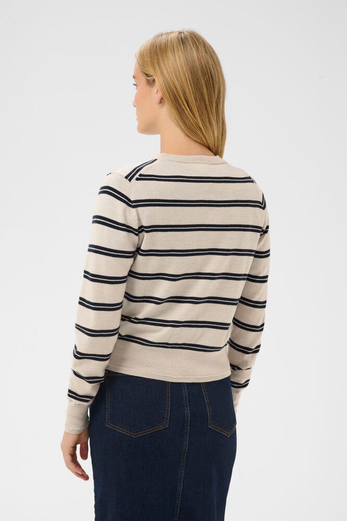 Part Two - Noelani Navy Stripe Cardigan