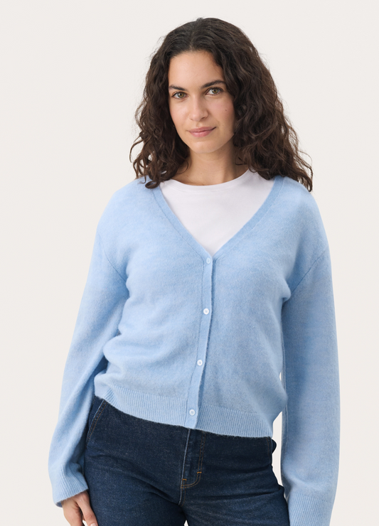 Part Two - Peytons Cardigan in Cloud Blue