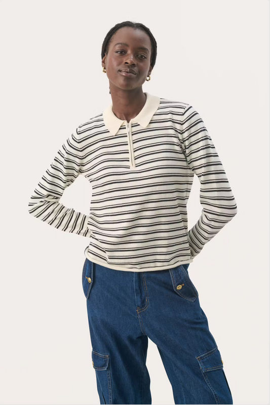 Part Two - Putu Navy Stripe Pullover