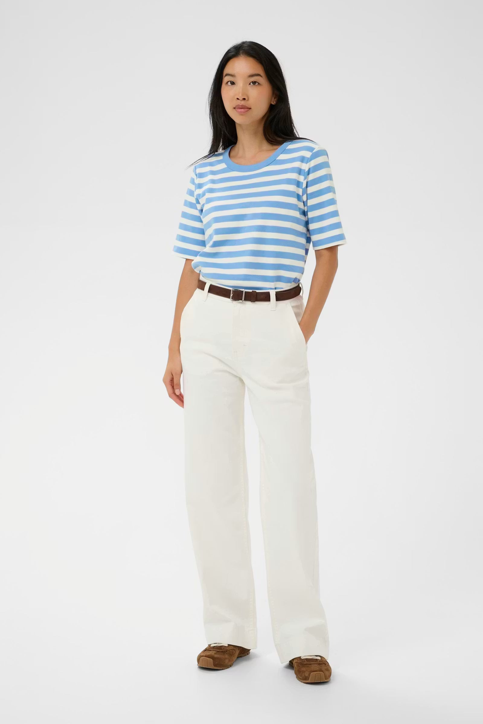 Part Two - Ratana Hydrangea Stripe T-Shirt