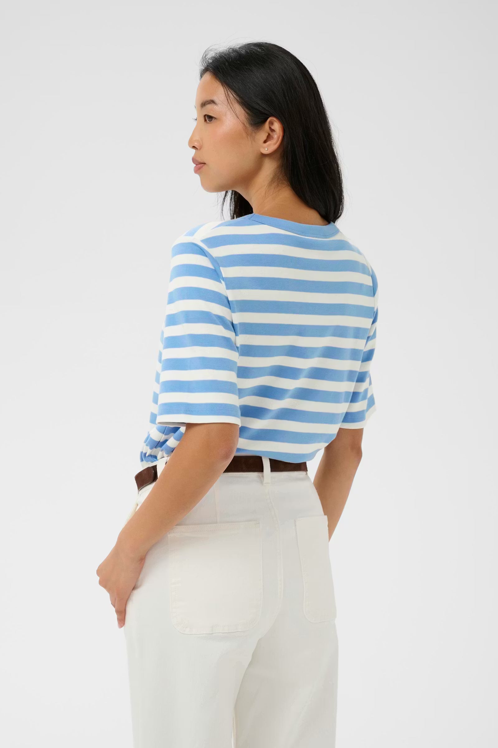 Part Two - Ratana Hydrangea Stripe T-Shirt