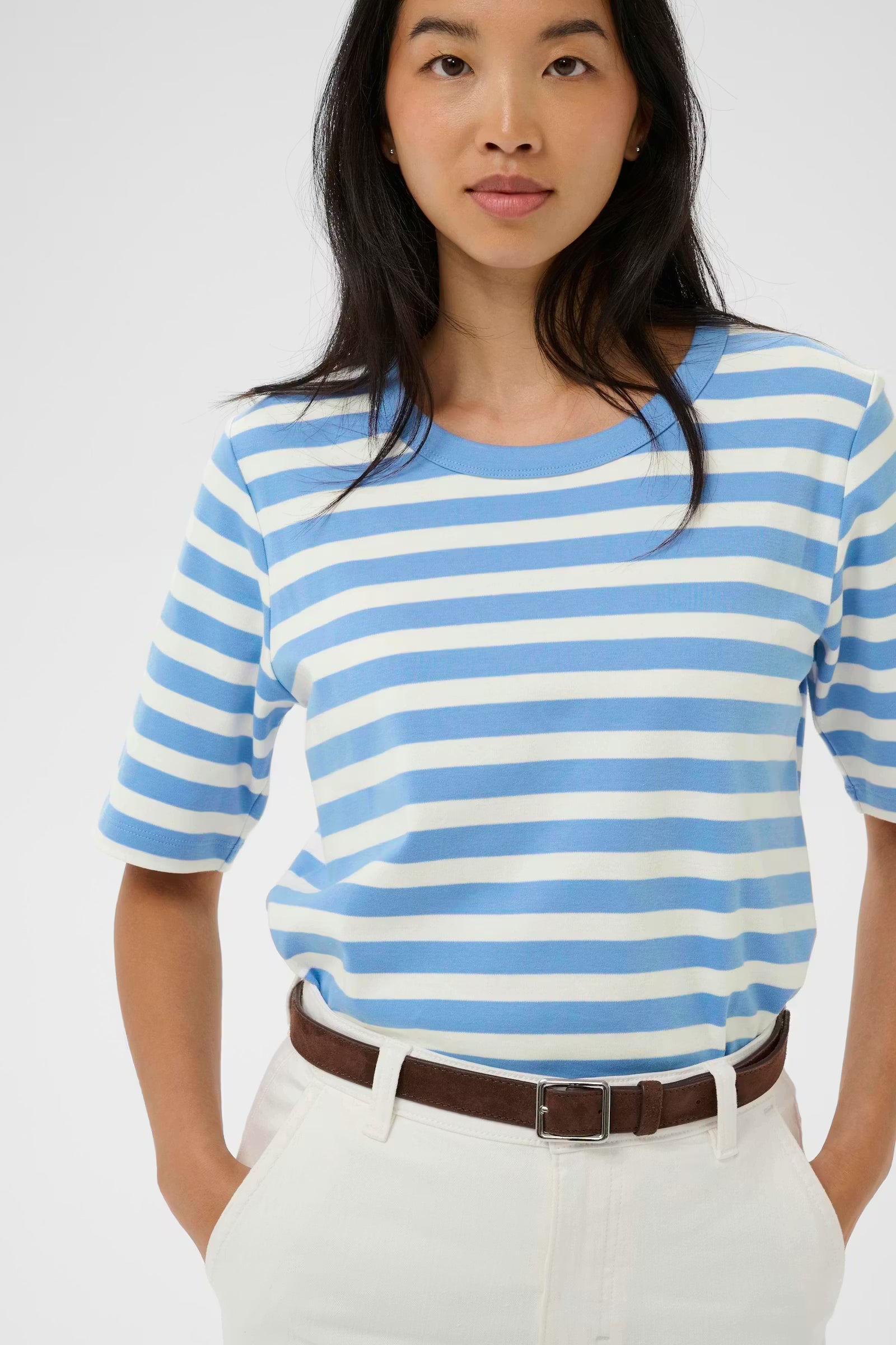 Part Two - Ratana Hydrangea Stripe T-Shirt