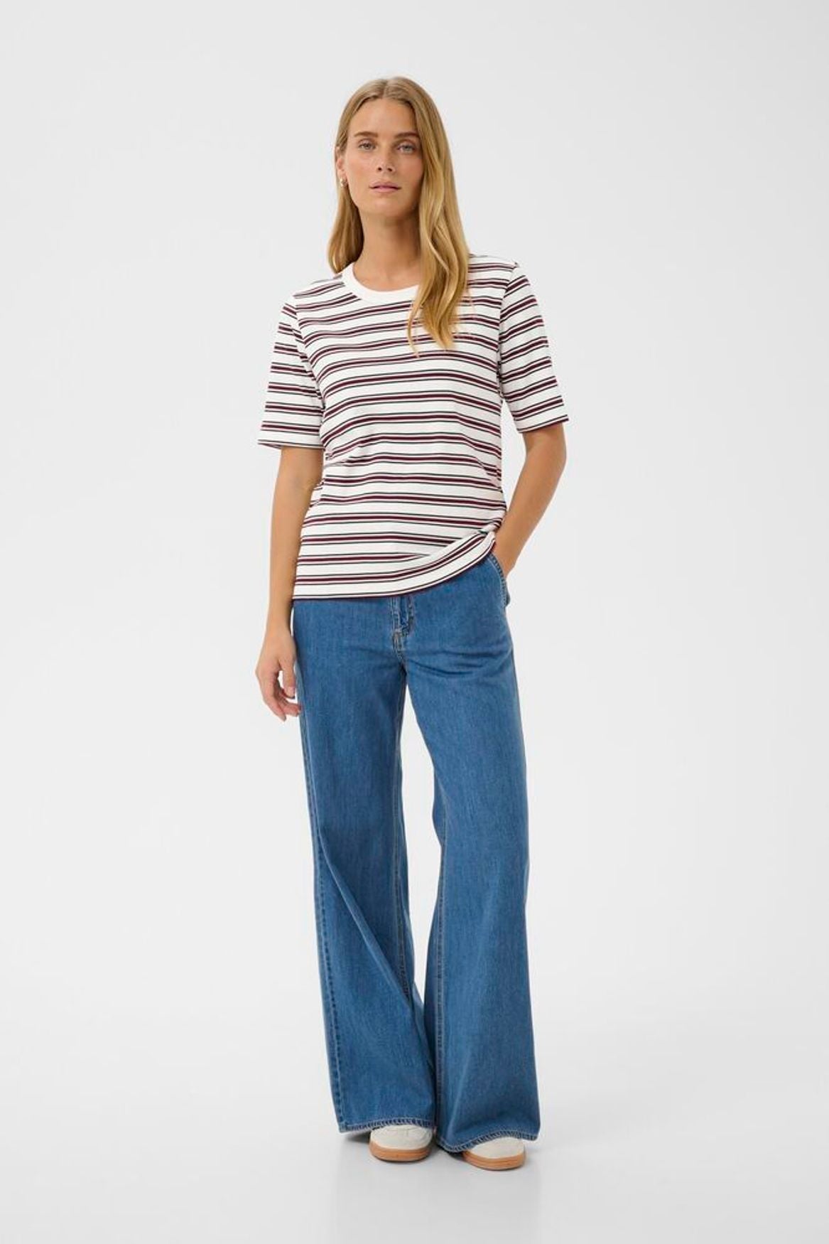 Part Two - Ratana Multi Strip T-Shirt