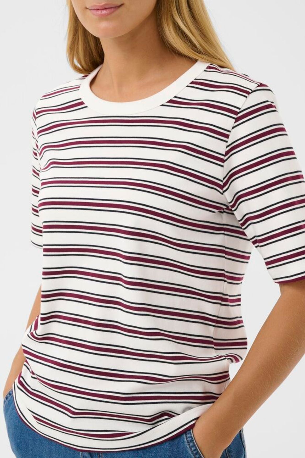 Part Two - Ratana Multi Strip T-Shirt