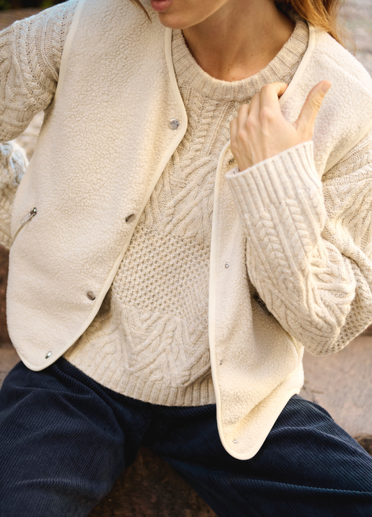Part Two - Signy Oatmeal Waistcoat