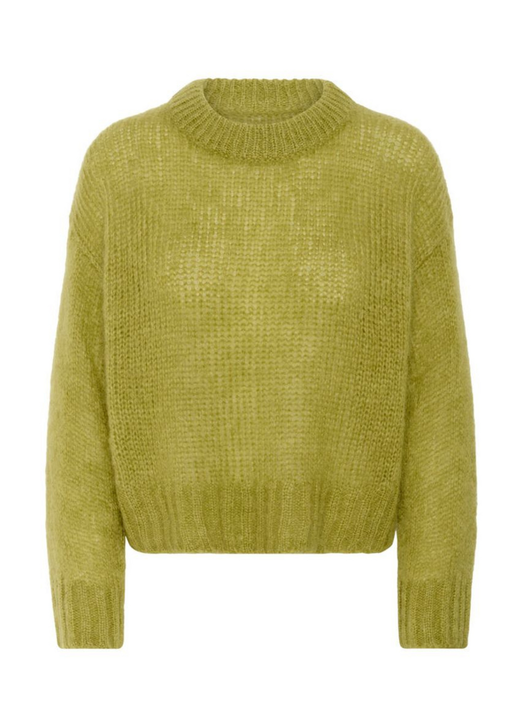 Part Two - Sille Green Olive Jumper