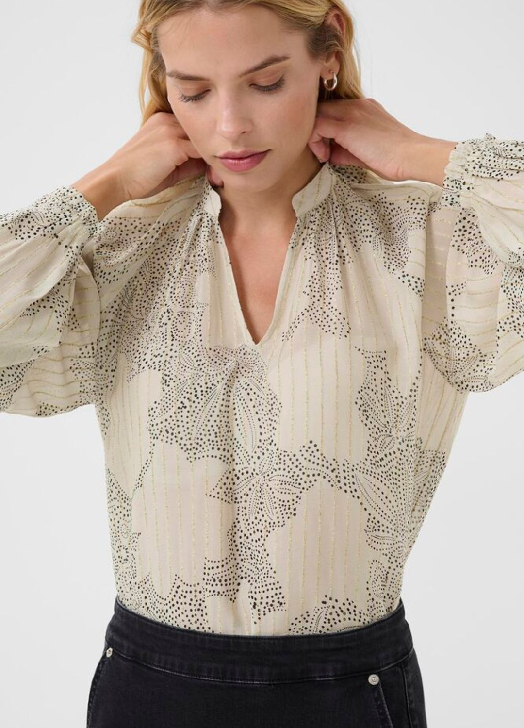Part Two - Svara Dot Blouse