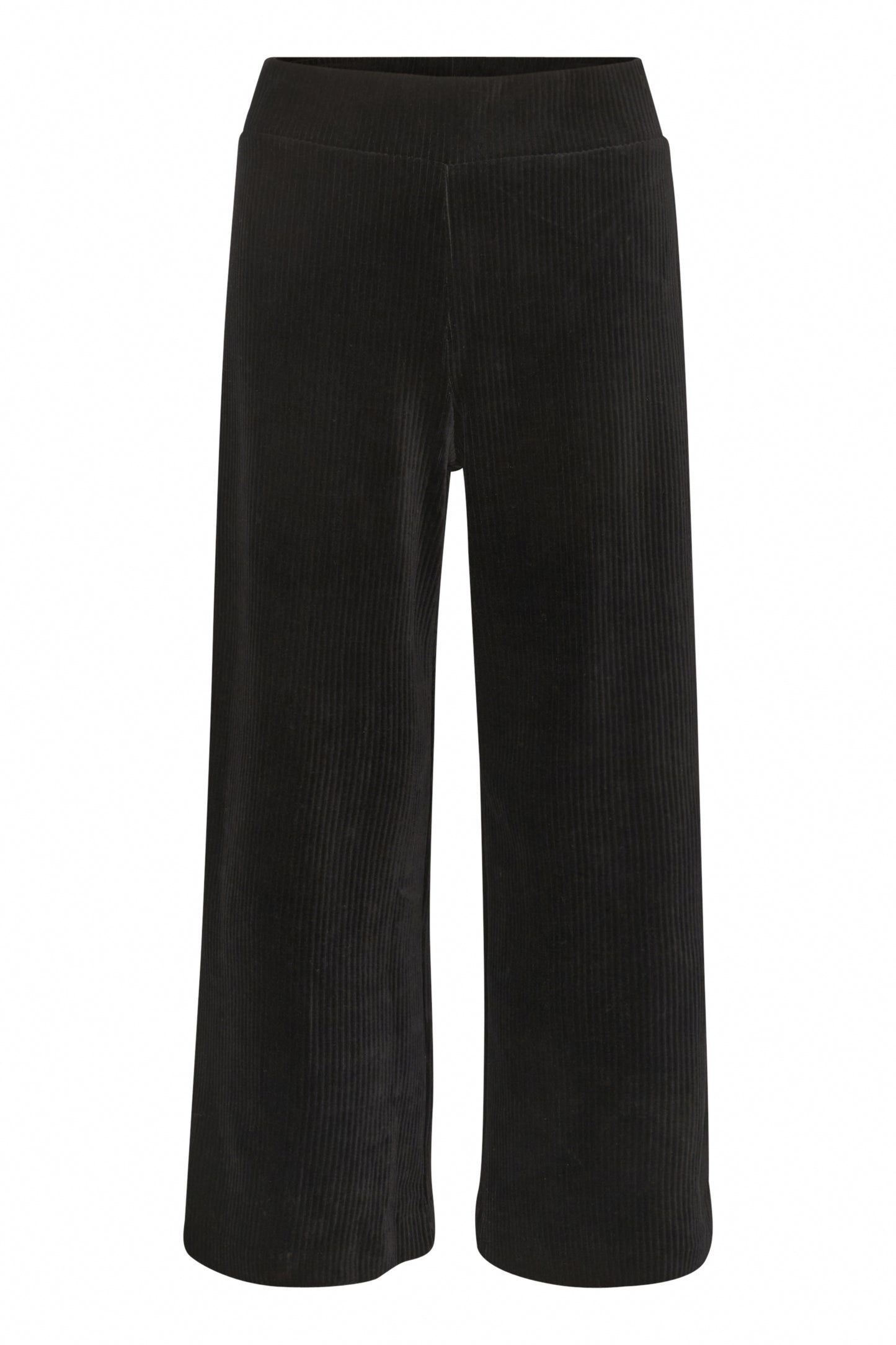 Part Two Illisanna Pull Up Black Cotton Pants - Diamonds And Pearls