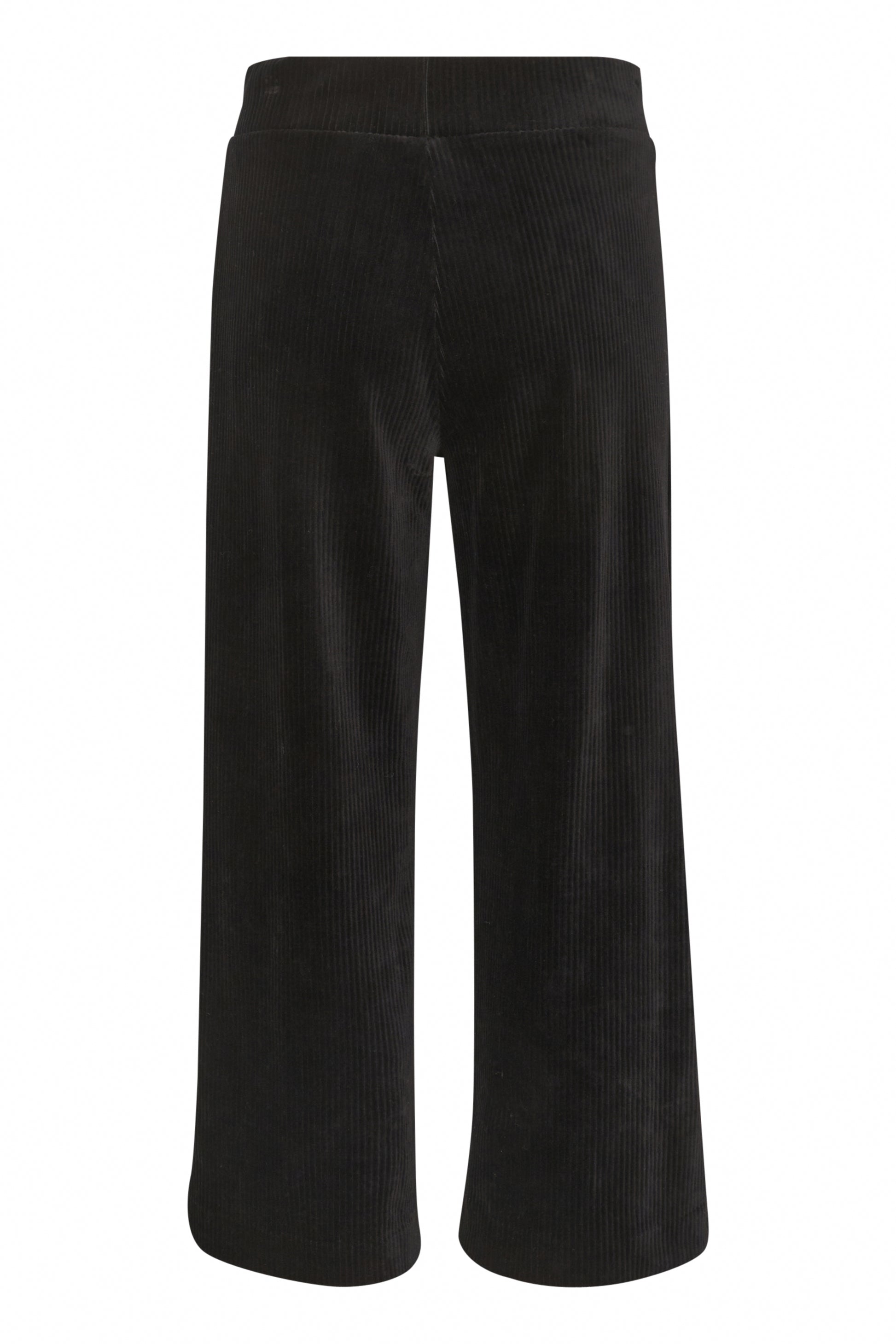 Part Two Illisanna Pull Up Black Cotton Pants - Diamonds And Pearls