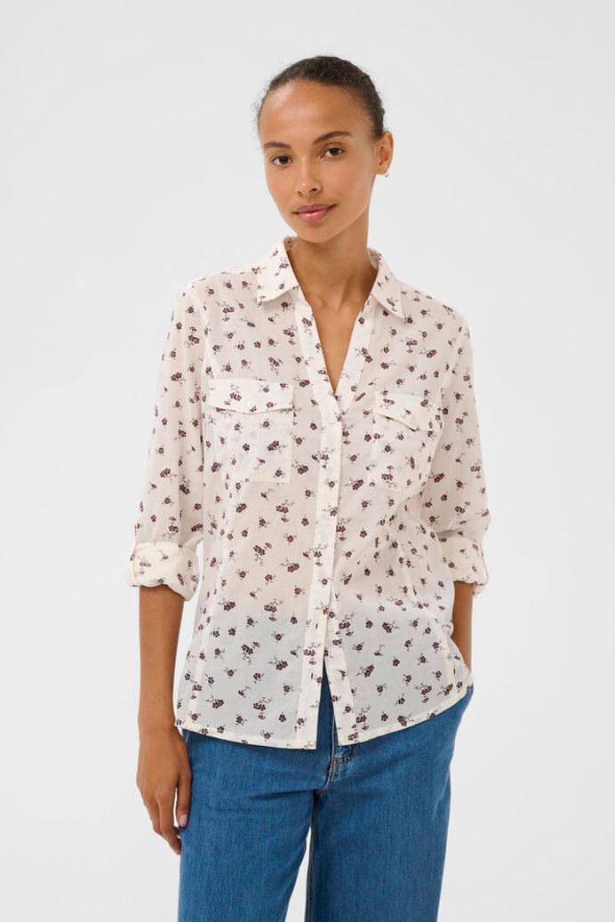 Part Two - Cortnio Floral Cotton Shirt