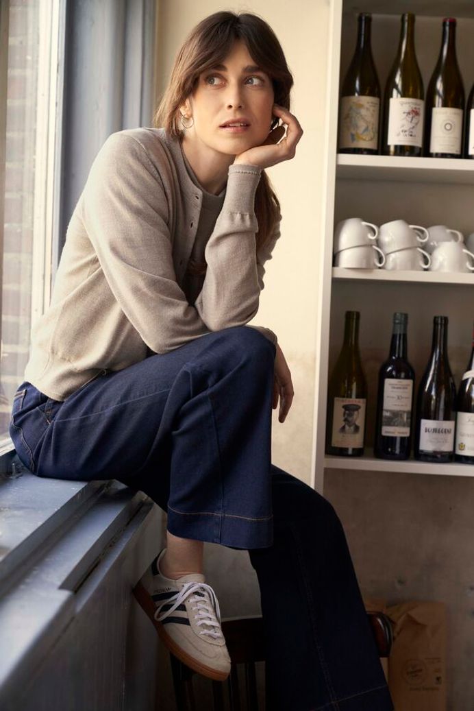 Part Two - Noelani Light Camel Cardigan