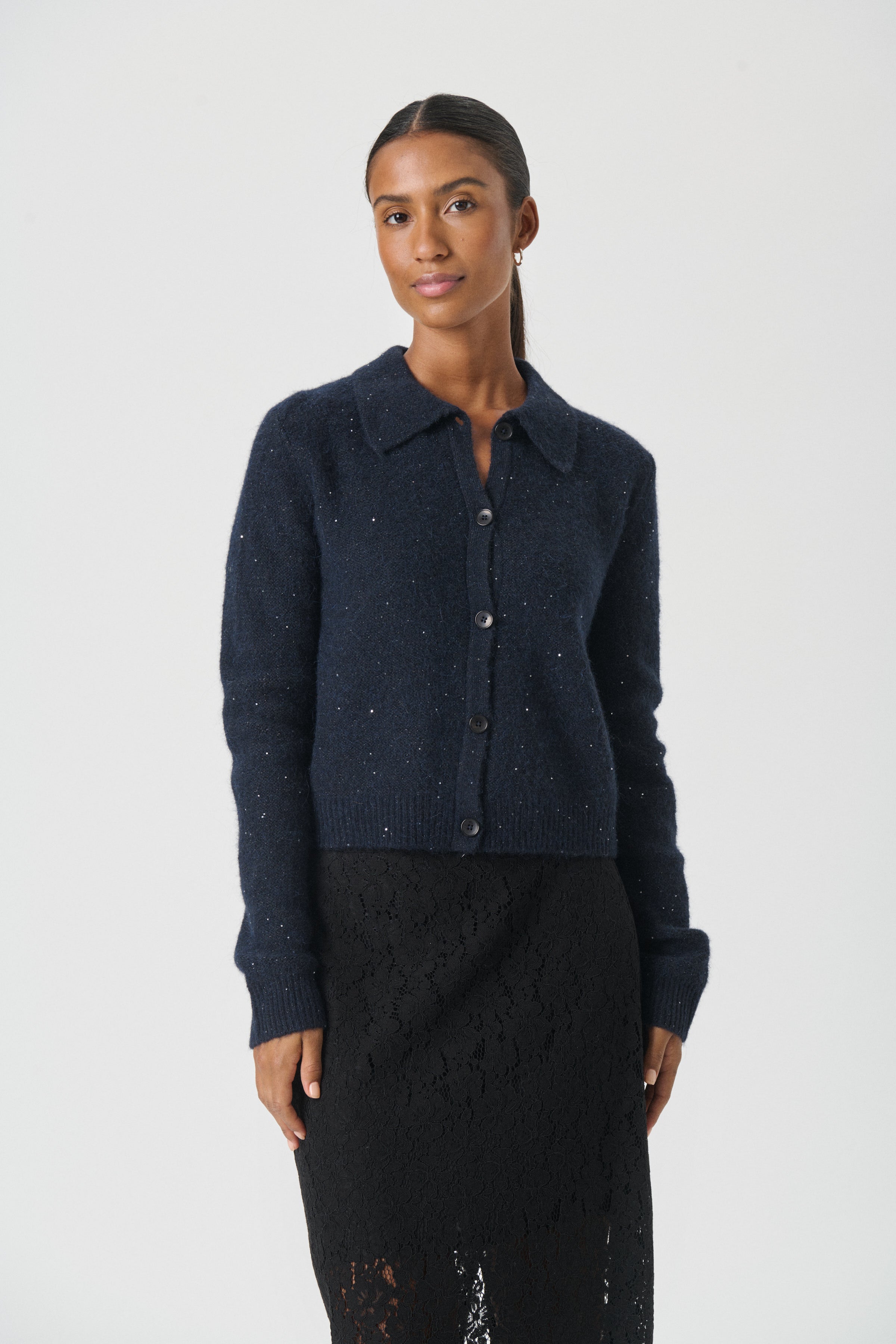 Part Two - Ulrica Navy Cardigan