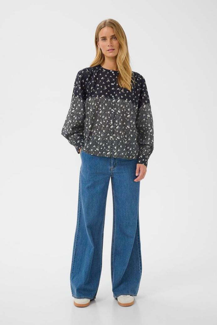 Part Two - Yanina Bow Blouse