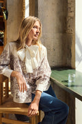 Part Two - Yanina Bow Embroidered Blouse