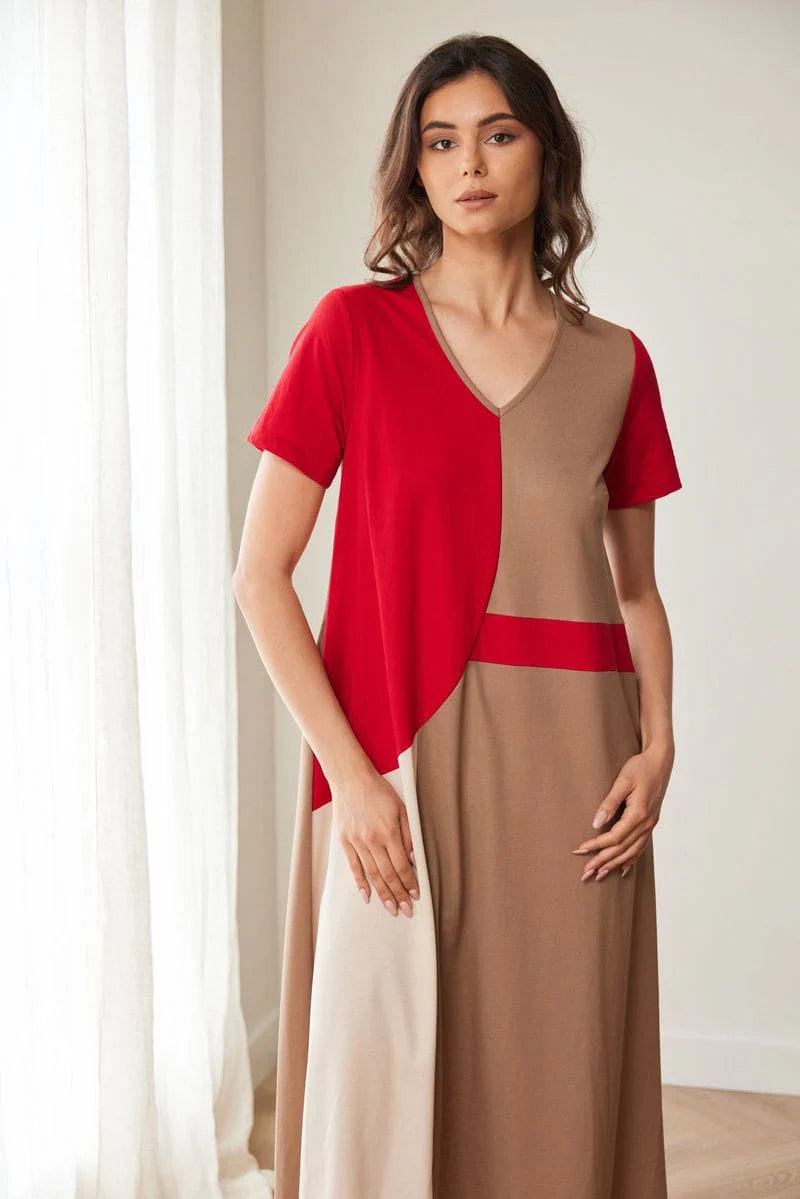 Peruzzi - Colour Block Dress