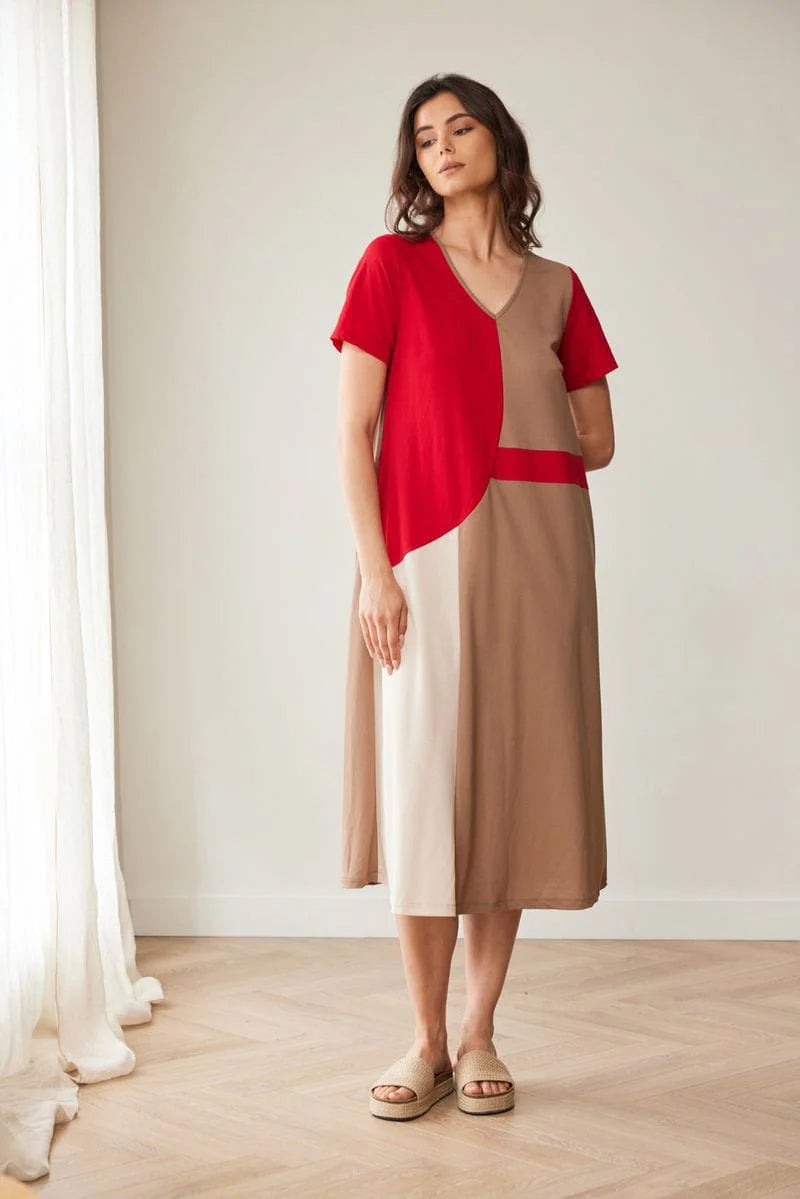 Peruzzi - Colour Block Dress