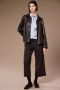 Peruzzi - Faux Leather Jacket